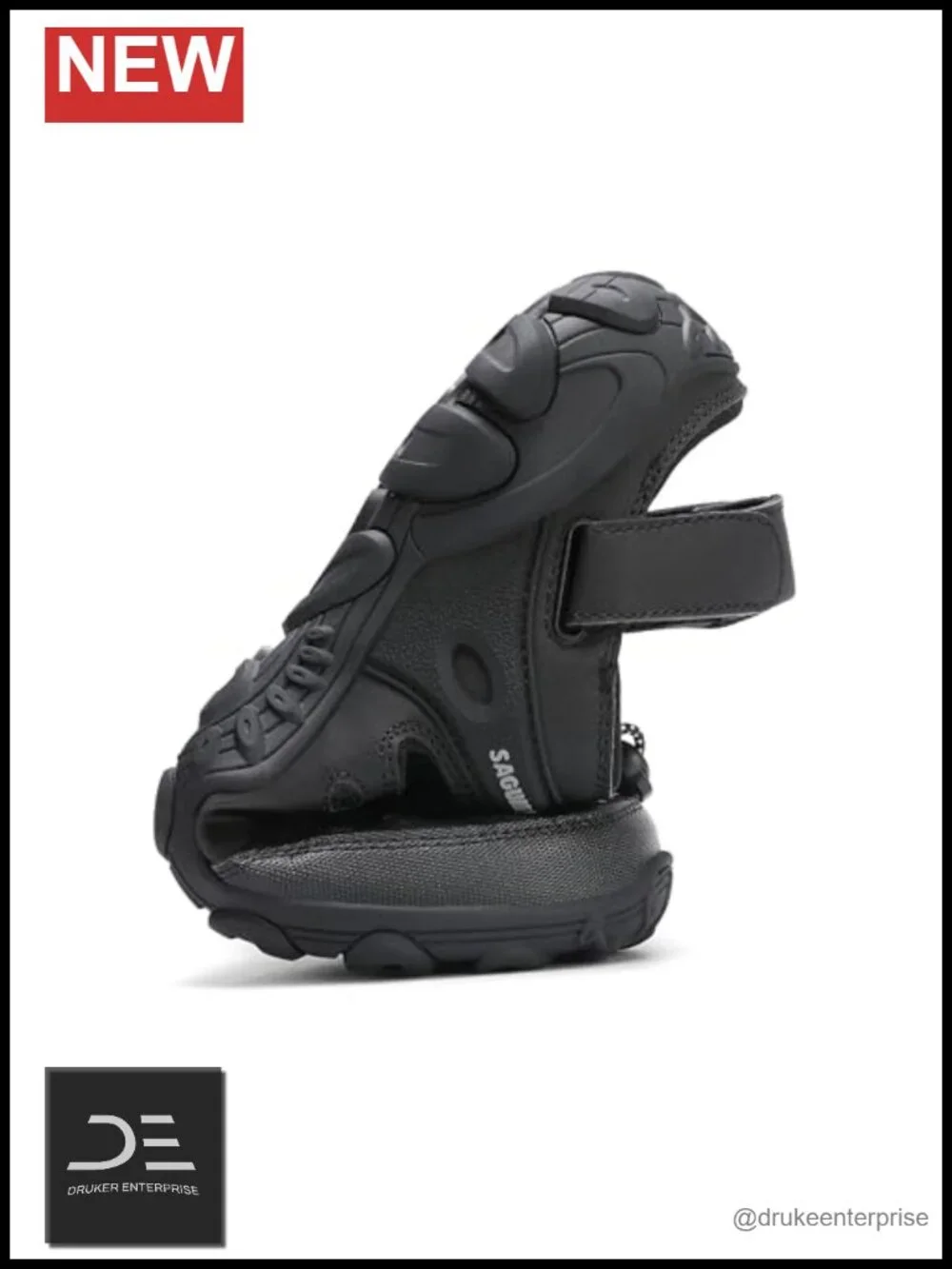 Men's Sport Sandals Adjustable Strap Closed Toe Outdoor Hiking Water Shoes